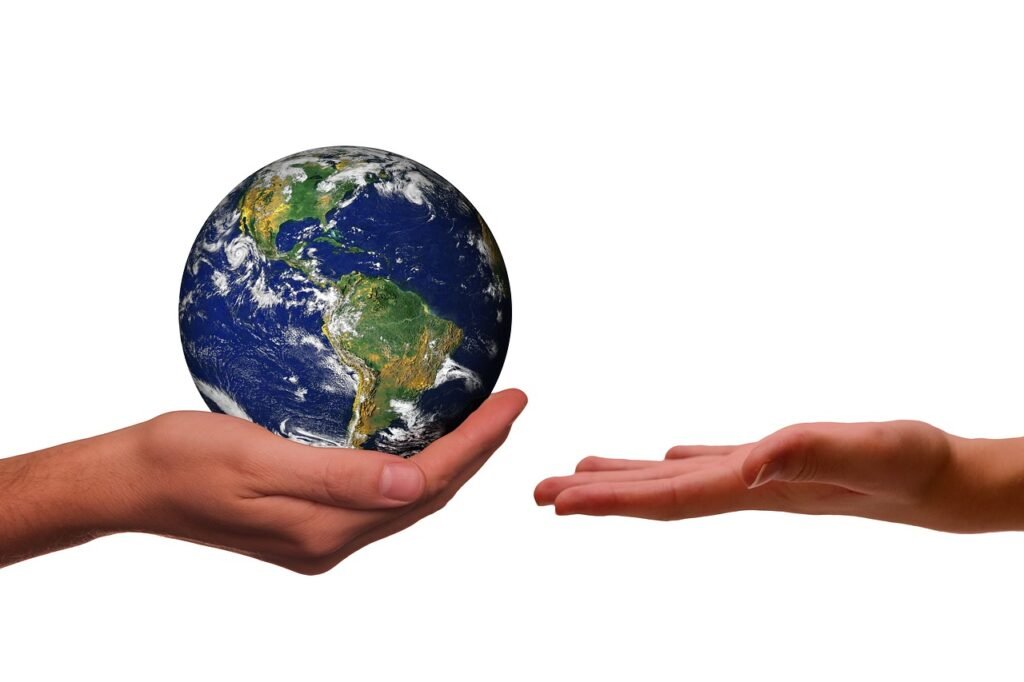hands, earth, next generation